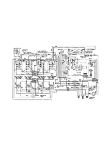 Wiring Diagram and Parts List for CRE9830BCR  Maytag Range
