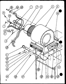Diagram 8 Diagram and Parts List for GCI140C35A P9898216F Amana Furnace