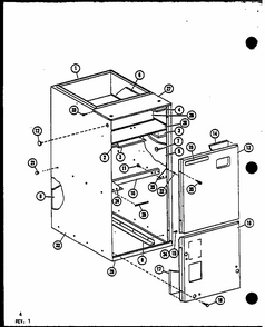 Part Location Diagram of B5193217 Whirlpool Insulation