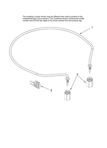 Heater Parts Diagram and Parts List for MDBH945AWS0  Maytag Dishwasher
