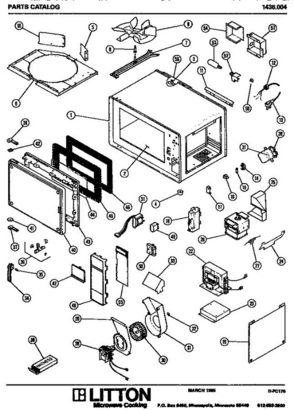 Part Location Diagram of M2D666 Whirlpool NLAFDISPLAY WINDOW