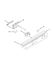 Part Location Diagram of WPW10418326 Whirlpool Control Panel