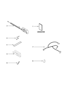 Part Location Diagram of WPW10584671 Whirlpool Wiring Harness