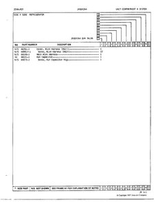 Unit Compartment And System Page 4 Diagram and Parts List for 24882  Jenn-Air Refrigerator