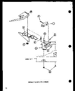 Section 20 Diagram and Parts List for LW1201 P1110510W W Amana Washer