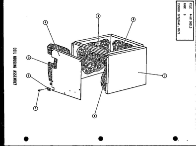 Diagram 2 Diagram and Parts List for RF2 3 Amana Air Conditioner