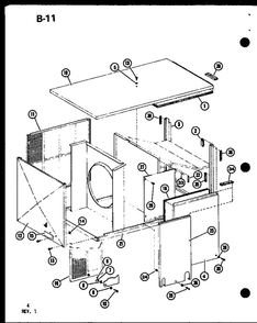 Part Location Diagram of C5850018 Whirlpool Panel assy-l