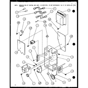 Diagram 7 Diagram and Parts List for GCI045B25B P9898201F Amana Furnace