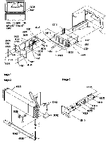 Evaporator And Fan Motor Assemblies Diagram and Parts List for TR522SW-P1182703WW  Amana Refrigerator
