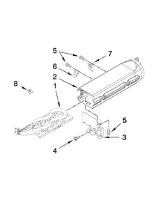 Dryer Heating Parts-electric Diagram and Parts List for MLE20PNAGW0  Maytag Washer Dryer Combo