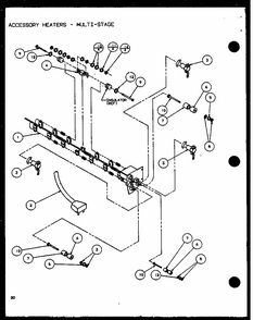 (230v.,4.0kw) (230v.,5.0kw) (265v.,4.0kw) (265v.,5.0kw) Diagram and Parts List for 230V,40KW  Amana Air Conditioner