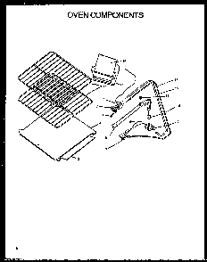 Oven Components Diagram and Parts List for RLS363UL-P1142377NL  Caloric Range