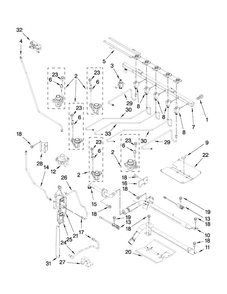 Manifold Parts Diagram and Parts List for MGR6875ADS27  Maytag Range