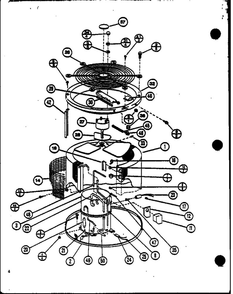 Diagram 1 Diagram and Parts List for ARCF42U01AC P9917932C Amana Air Conditioner