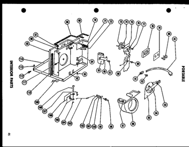 Compressor Parts Diagram and Parts List for ES6P-2SPML P54972-32R Amana Air Conditioner