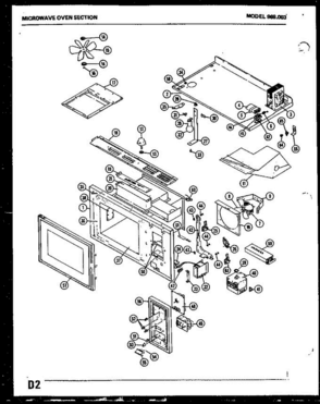 Part Location Diagram of M1D662 Whirlpool NLAFCLIP 25