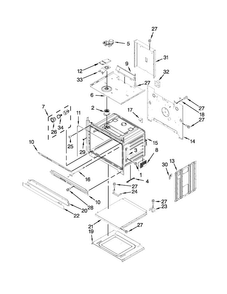 Oven Parts Diagram and Parts List for MEW9530AS01  Maytag Wall Oven