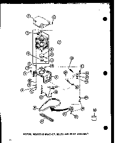 Section 6 Diagram and Parts List for LW1502 P7762132W W Amana Washer