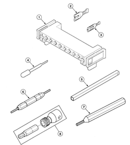 Tools Diagram and Parts List for SDEZ07QF1500  Speed Queen Dryer
