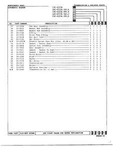Transmission And Related Parts Page 3 Diagram and Parts List for 6215A REV D Norge Washer