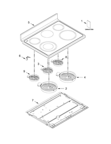 Part Location Diagram of W10457081 Whirlpool HARNS-WIRE