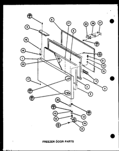 Part Location Diagram of A1051805 Whirlpool DISCONTINUED