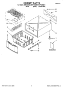 Part Location Diagram of 280123 Whirlpool DIVIDER