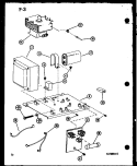 Page 4 Diagram and Parts List for RR-810 P7559202M Amana Microwave