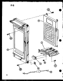 Page 5 Diagram and Parts List for RR-810 P7559202M Amana Microwave