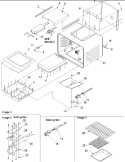 CAVITY Diagram and Parts List for ARGS7650SS P1130766NSS Amana Range