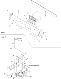 CONTROL PANEL AND GAS SUPPLY Diagram and Parts List for ARGS7650SS P1130766NSS Amana Range