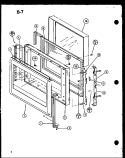 Page 1 Diagram and Parts List for RO-1010 P7599202M Amana Microwave