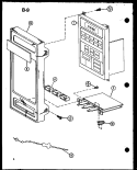 Page 2 Diagram and Parts List for RO-1010 P7599202M Amana Microwave