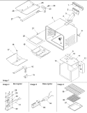 CAVITY Diagram and Parts List for AGDS902SS P1131831NSS Amana Range
