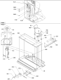 Machine Compartment Diagram and Parts List for BCI21V1C P1325029W C Amana Refrigerator