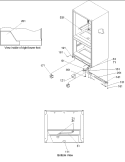 Part Location Diagram of 10462706 Whirlpool COVER,HINGE LWR(BISQUE)