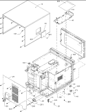 Electrical Components Diagram and Parts List for AEC2000 P1323018M Amana Microwave