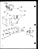 Page 4 Diagram and Parts List for CRRL-8X P7643802M Amana Microwave