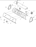 CONTROL PANEL Diagram and Parts List for DLE330RAW PDLE330RAW Amana Dryer