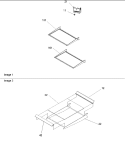 Part Location Diagram of 10459940 Whirlpool EXTR, FRONT SHELF