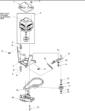 MOTOR, BELT, PUMP & IDLER ASSEMBLY Diagram and Parts List for ALW432RAW PALW432RAW Amana Washer