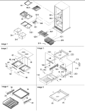 Part Location Diagram of 10897102 Whirlpool Meatkeeper/Drawer Glide - Left Side