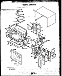Part Location Diagram of M3D71 Whirlpool DISCONTINUED