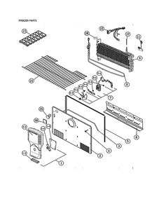 Part Location Diagram of 30120-0023901-00 Maytag Fixture D Sensor