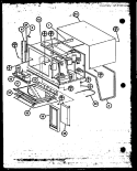 Part Location Diagram of B8374901 Whirlpool SUPPORT, SHELF