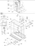 Machine Compartment Diagram and Parts List for ARB2109ABR PARB2109AB0 Amana Refrigerator