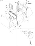 CONDENSER & TIMER BOX ASSY Diagram and Parts List for BRF20VCPSER P1321312W S Amana Refrigerator