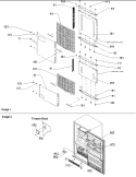 Part Location Diagram of 12481105 Whirlpool PANEL, (E) CONTOUR FRZ