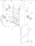 Part Location Diagram of 12077317 Whirlpool HINGE-TOP-
