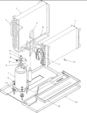 Compressor Assy Diagram and Parts List for TE10085W2  Amana Air Conditioner